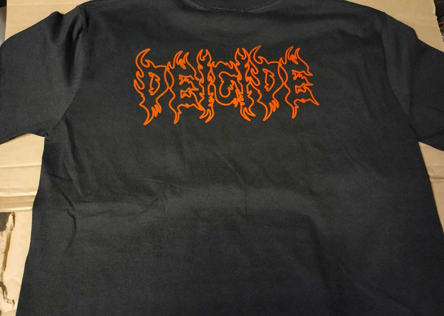 Deicide Dead Christ heart T-SHIRT