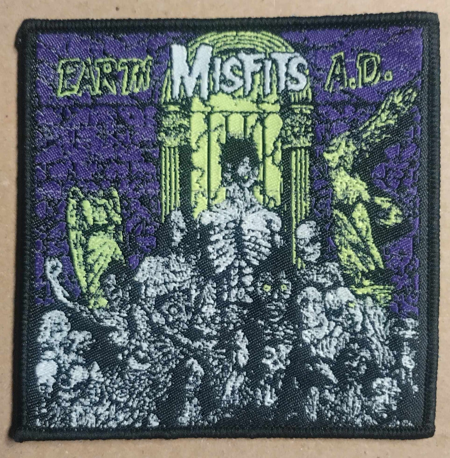 Misfits Earth AD WOVEN PATCH