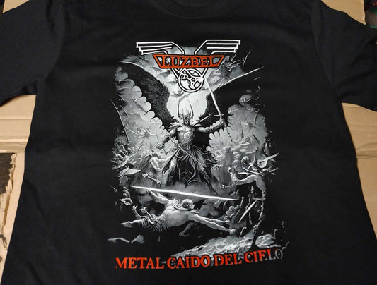 Luzbel Metal caido del cielo T-SHIRT