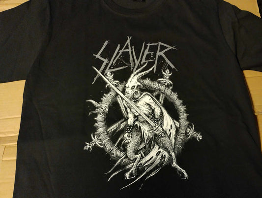 Slayer Show no mercy B & W art T-SHIRT