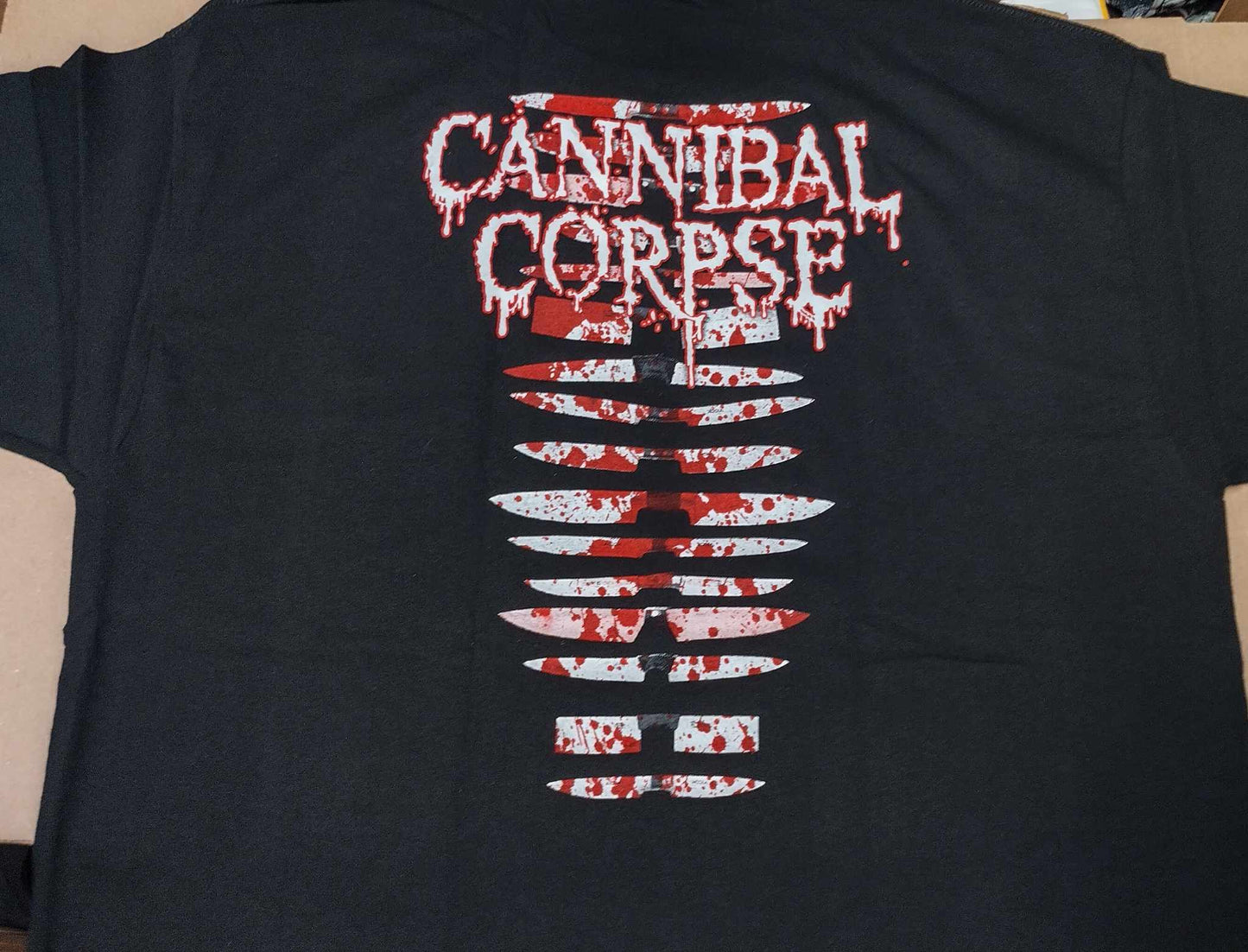 Cannibal Corpse Red before black T-SHIRT