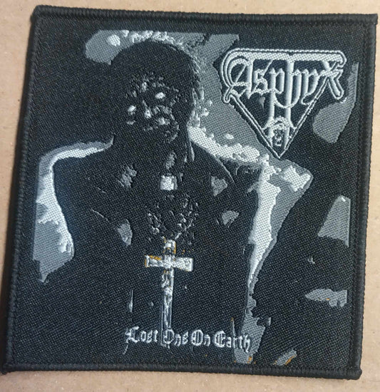 Asphyx last one on earth WOVEN PATCH