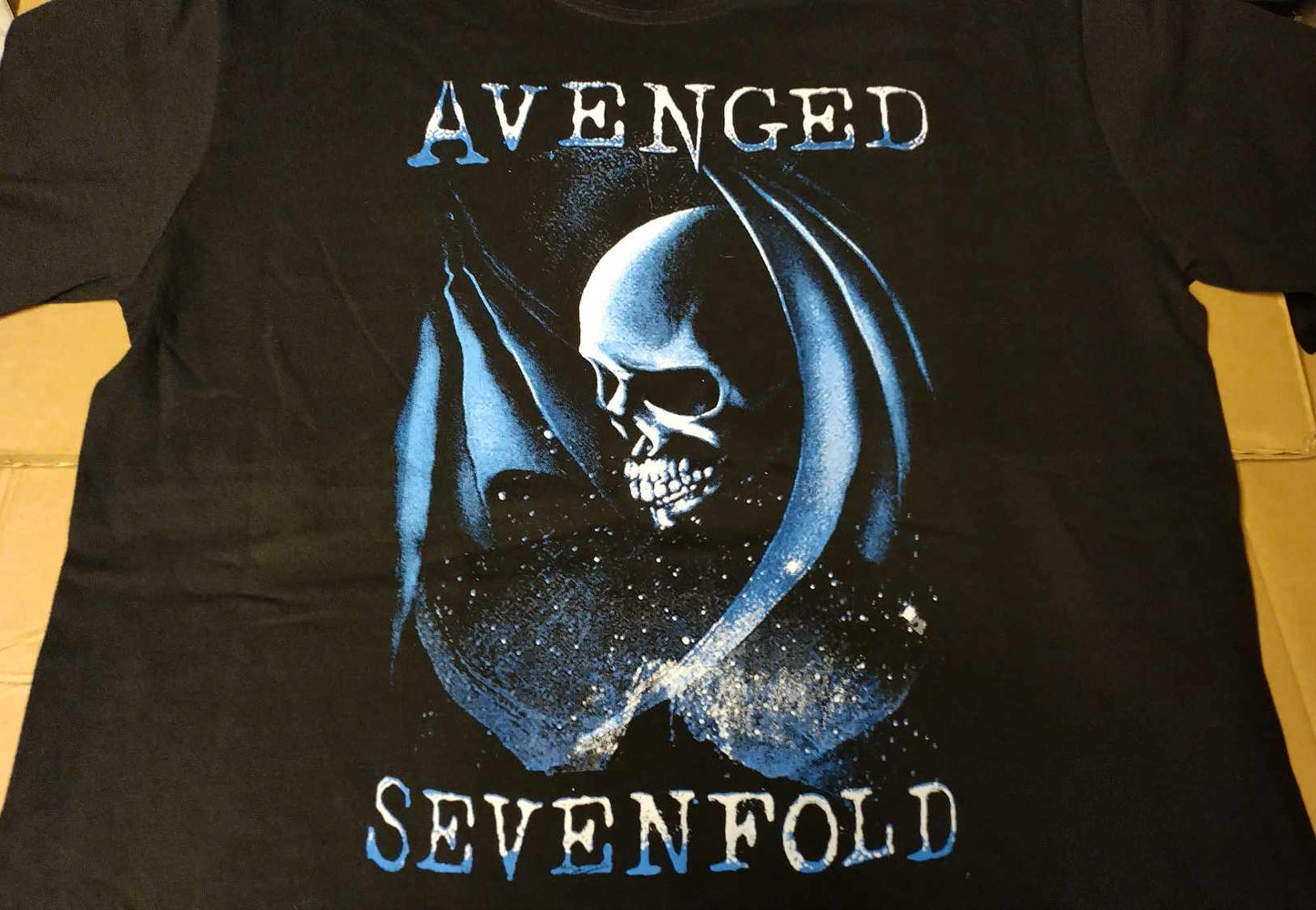 Avenged Sevenfold skull with batwings T-SHIRT