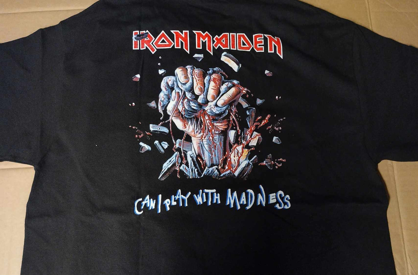 Iron Maiden can i play with madness T-SHIRT