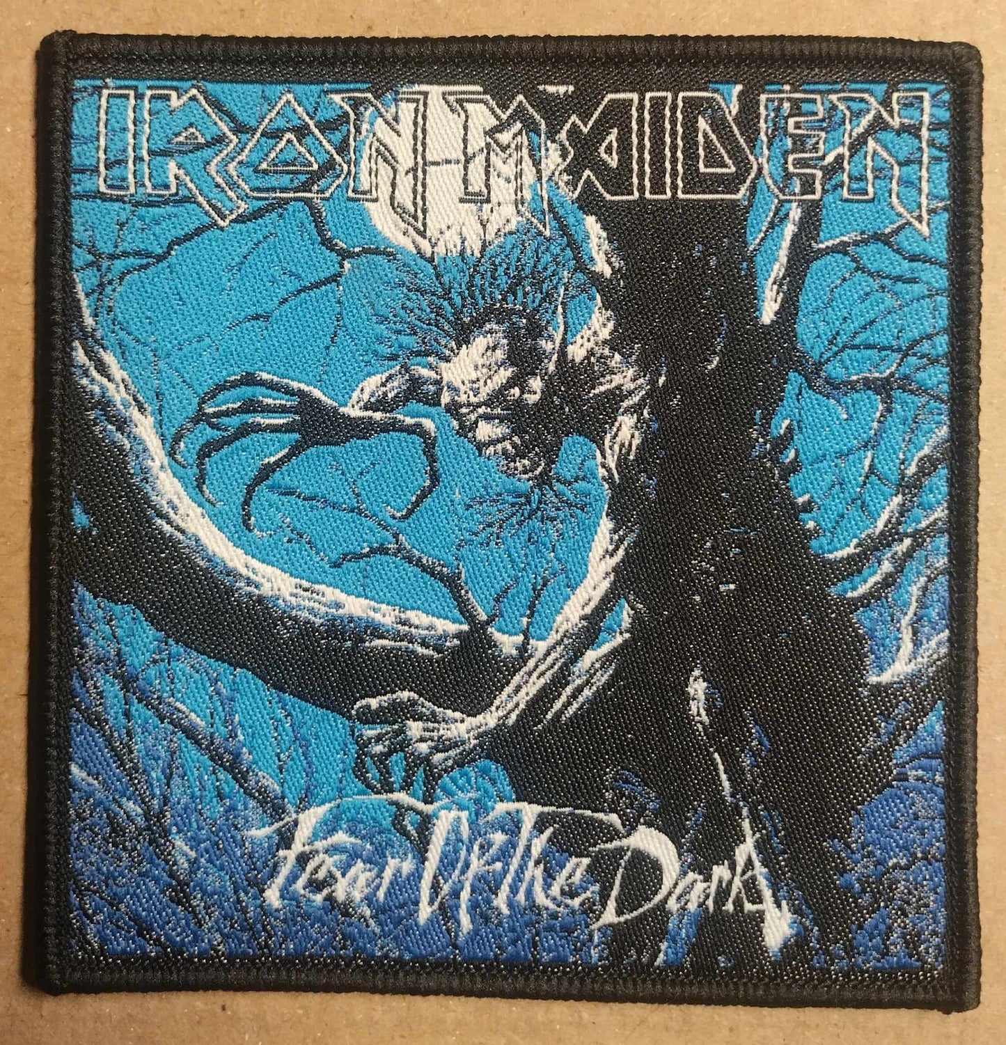 Iron Maiden Fear of the dark WOVEN PATCH