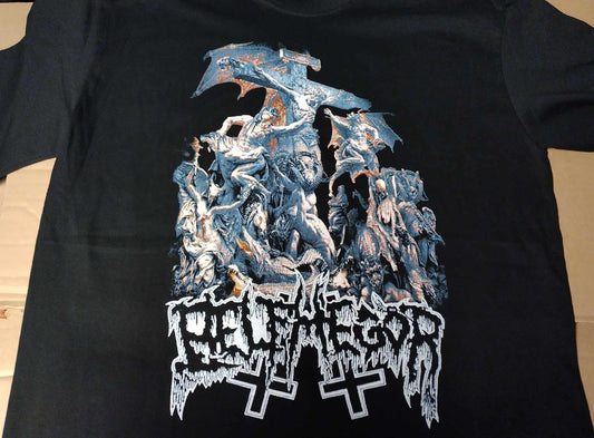 Belphegor demons beneath jesus T-SHIRT