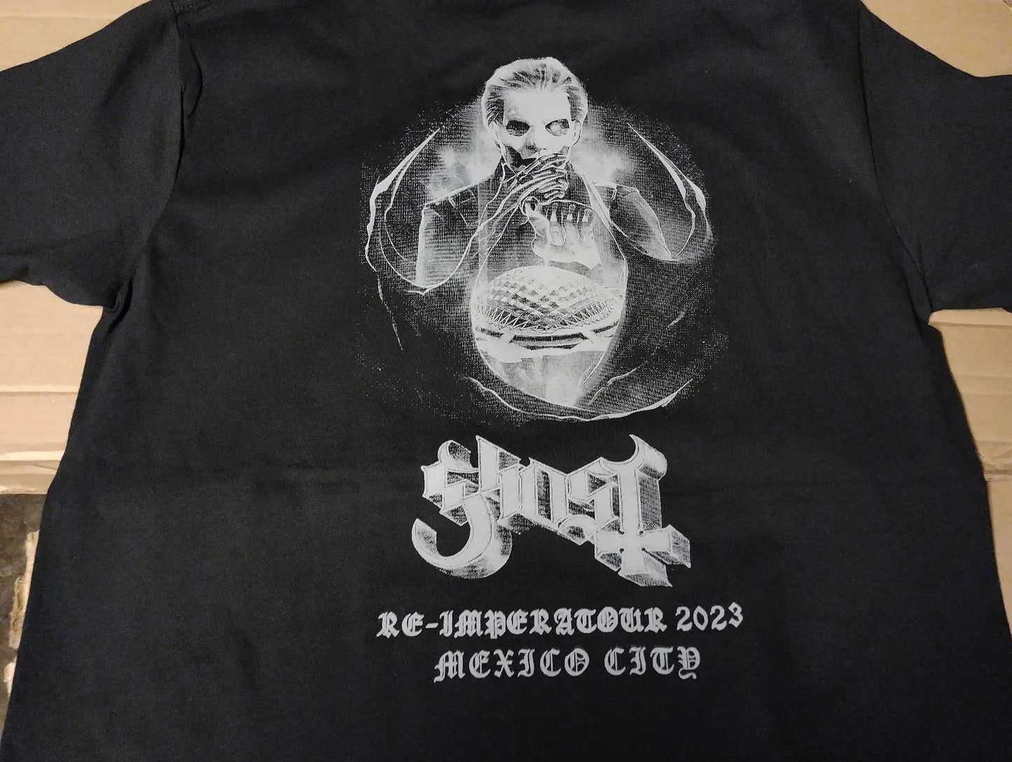 Ghost pope many faces Mex '23 T-SHIRT