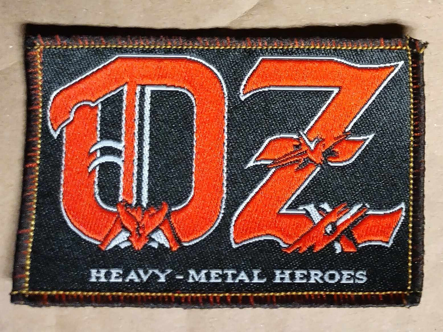 OZ heavy metal heroes WOVEN PATCH