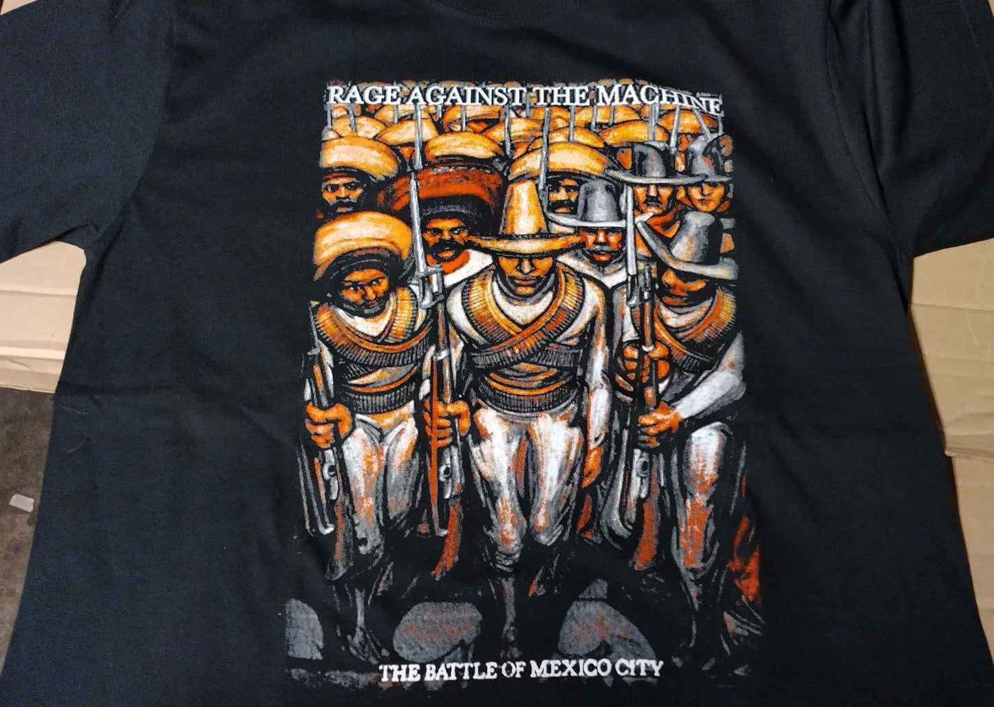 Rage Against The Machine Battle for Mexico City T-SHIRT