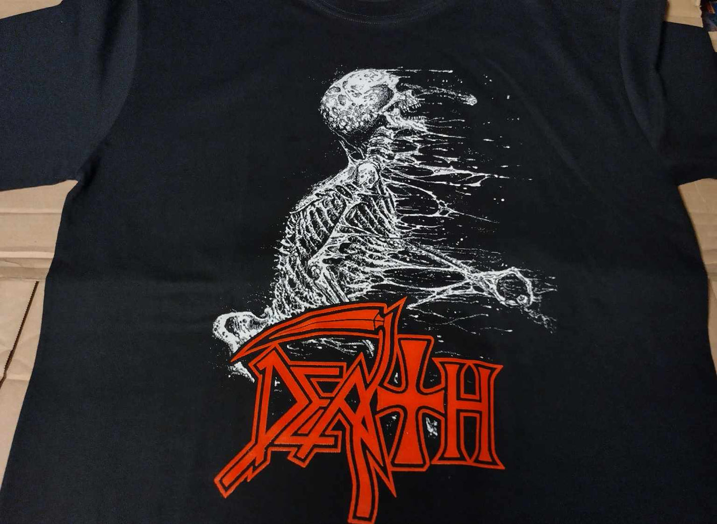 Death skeleton fading T-SHIRT