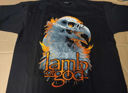 Lamb Of God Bird skull T-SHIRT