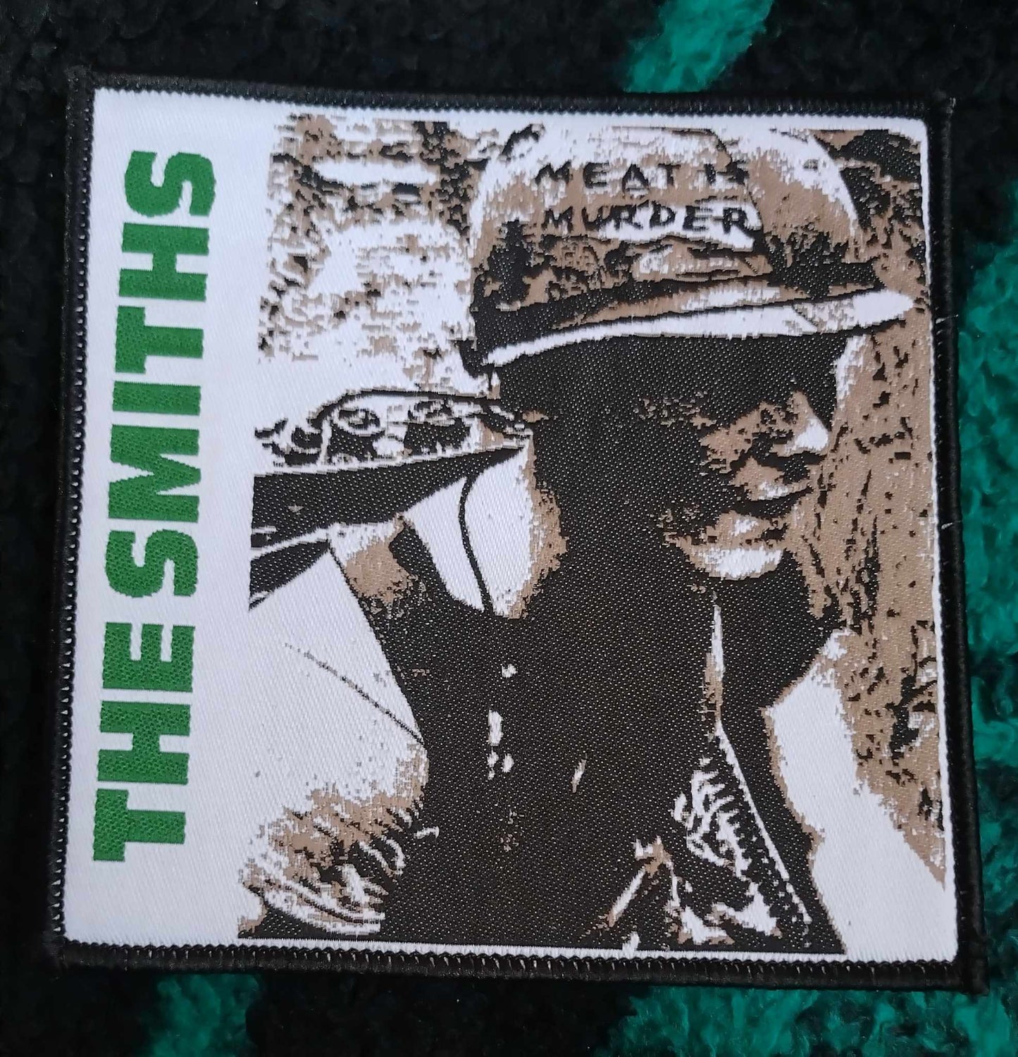 The Smiths Meat is murder WOVEN PATCH