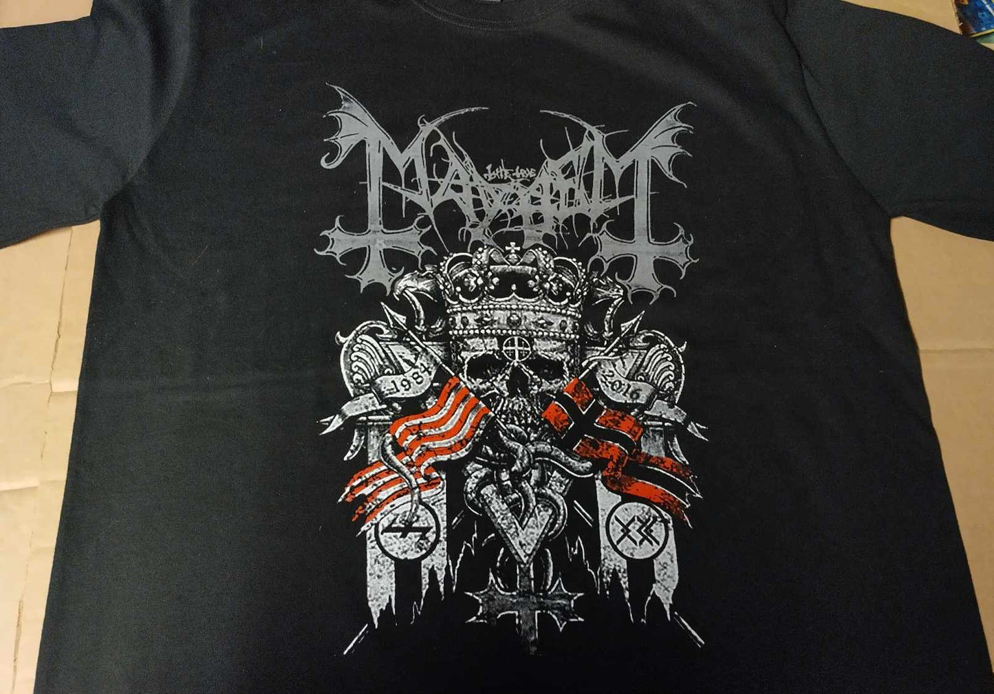 Mayhem skull crown T-SHIRT