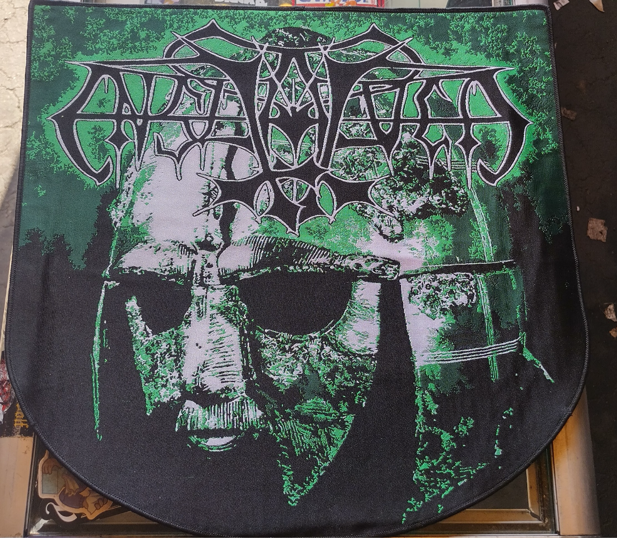 Enslaved Vikingligr Veldi Woven Backpatch