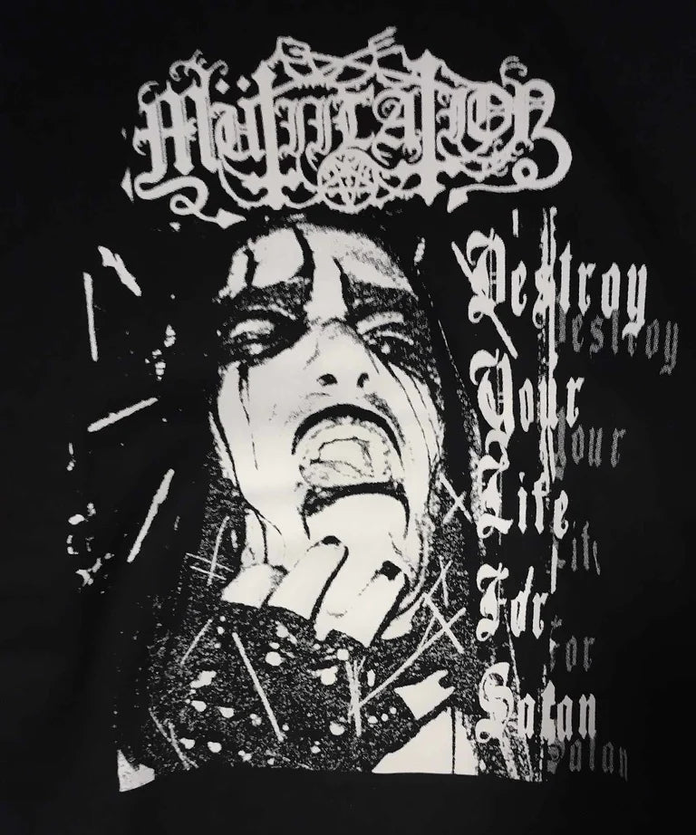 Mutiilation Destroy your life for satan T-SHIRT