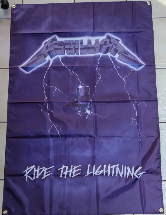 Metallica Ride the lightning Banner