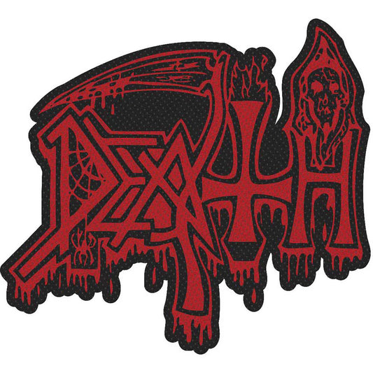 Death band Logo Laser cut WOVEN PATCH