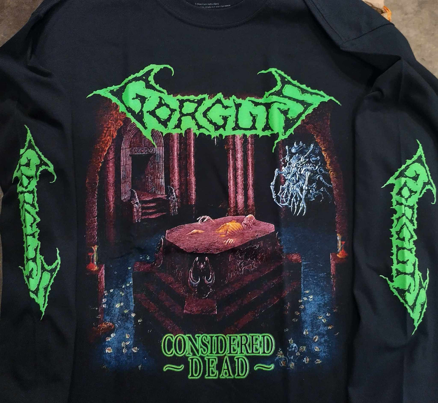 Gorguts considered dead LONG SLEEVE