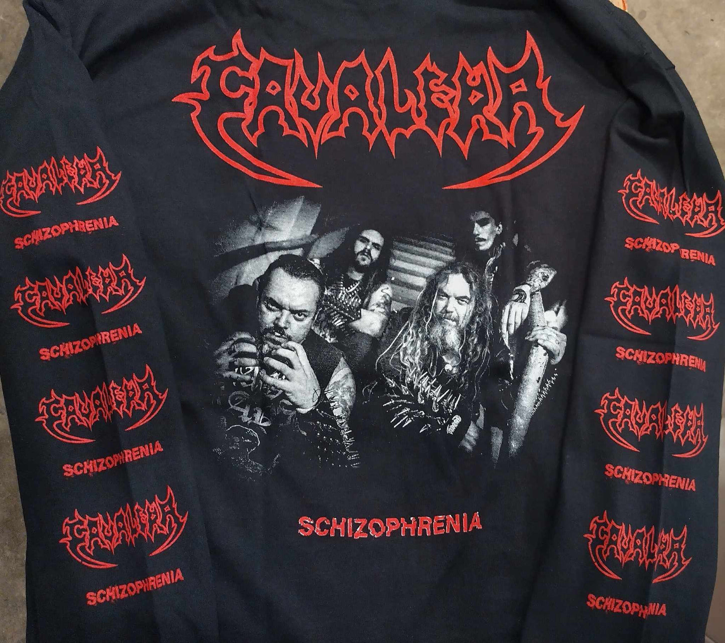 Cavalera (Sepultura) Schizophrenia LONG SLEEVE