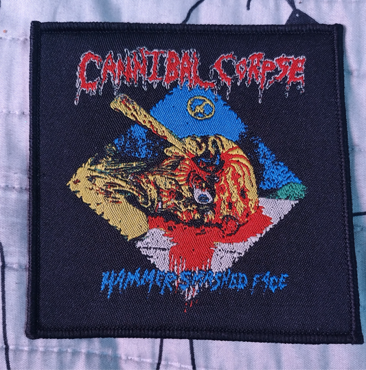 Cannibal Corpse hammer smashed face classic Woven Patch