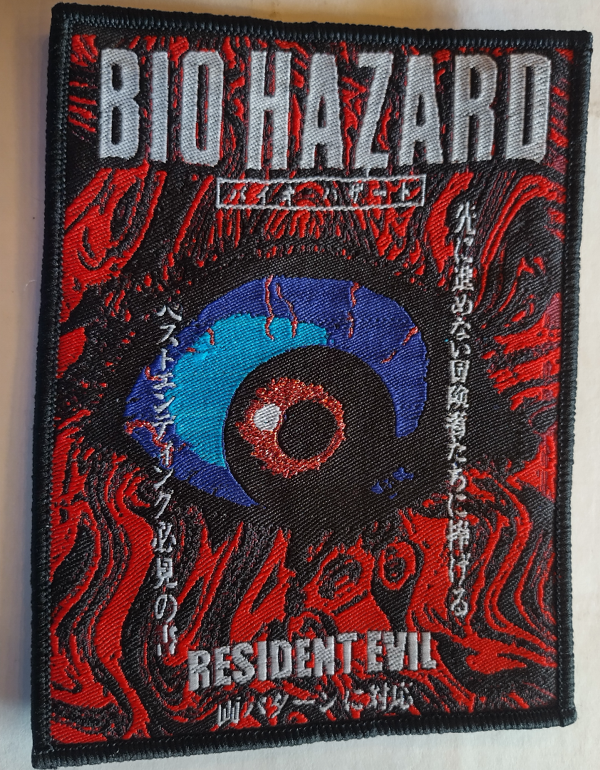 Resident Evil Bio Hazard Woven Patch