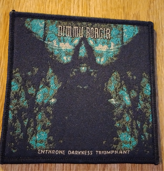 Dimmu Borgir Enthrone darkness triumphant Woven Patch