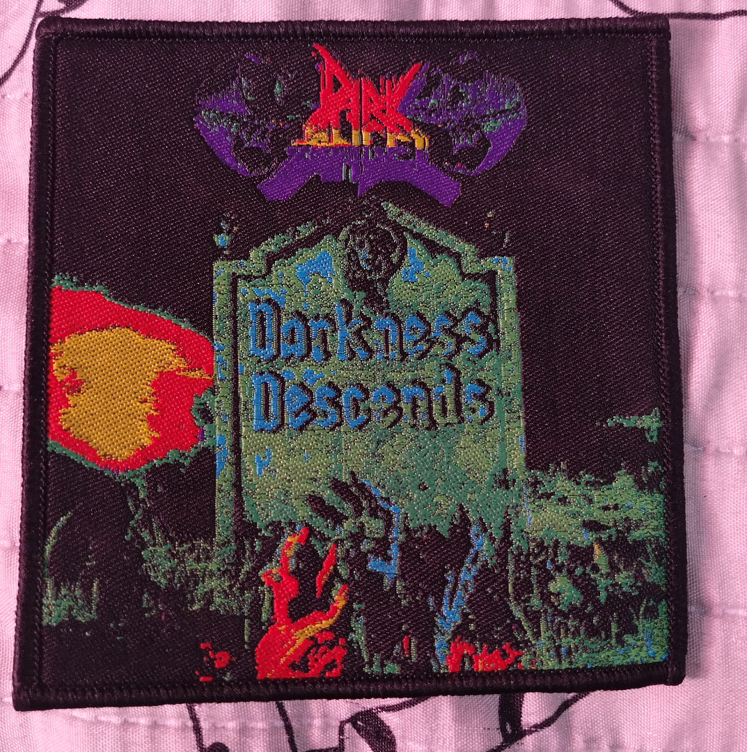 Dark Angel darkness descends Woven Patch