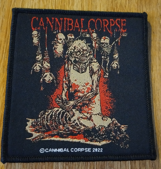 Cannibal Corpse butchered at birth art Woven Patch