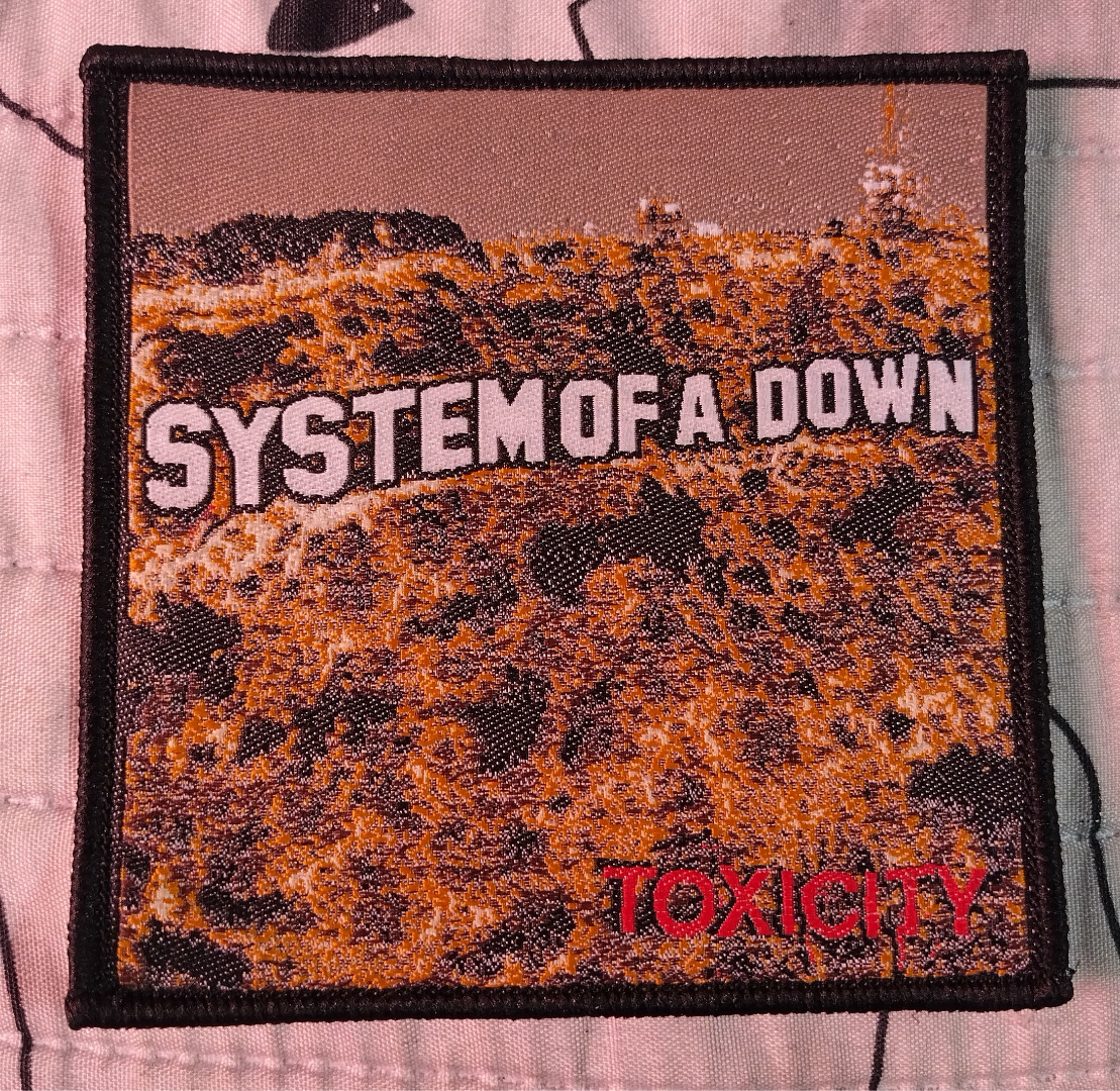 System Of A Down Toxicity Woven Patch