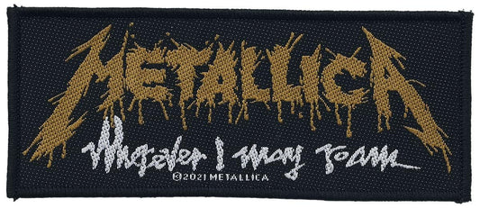 Metallica Wherever I may roam WOVEN PATCH