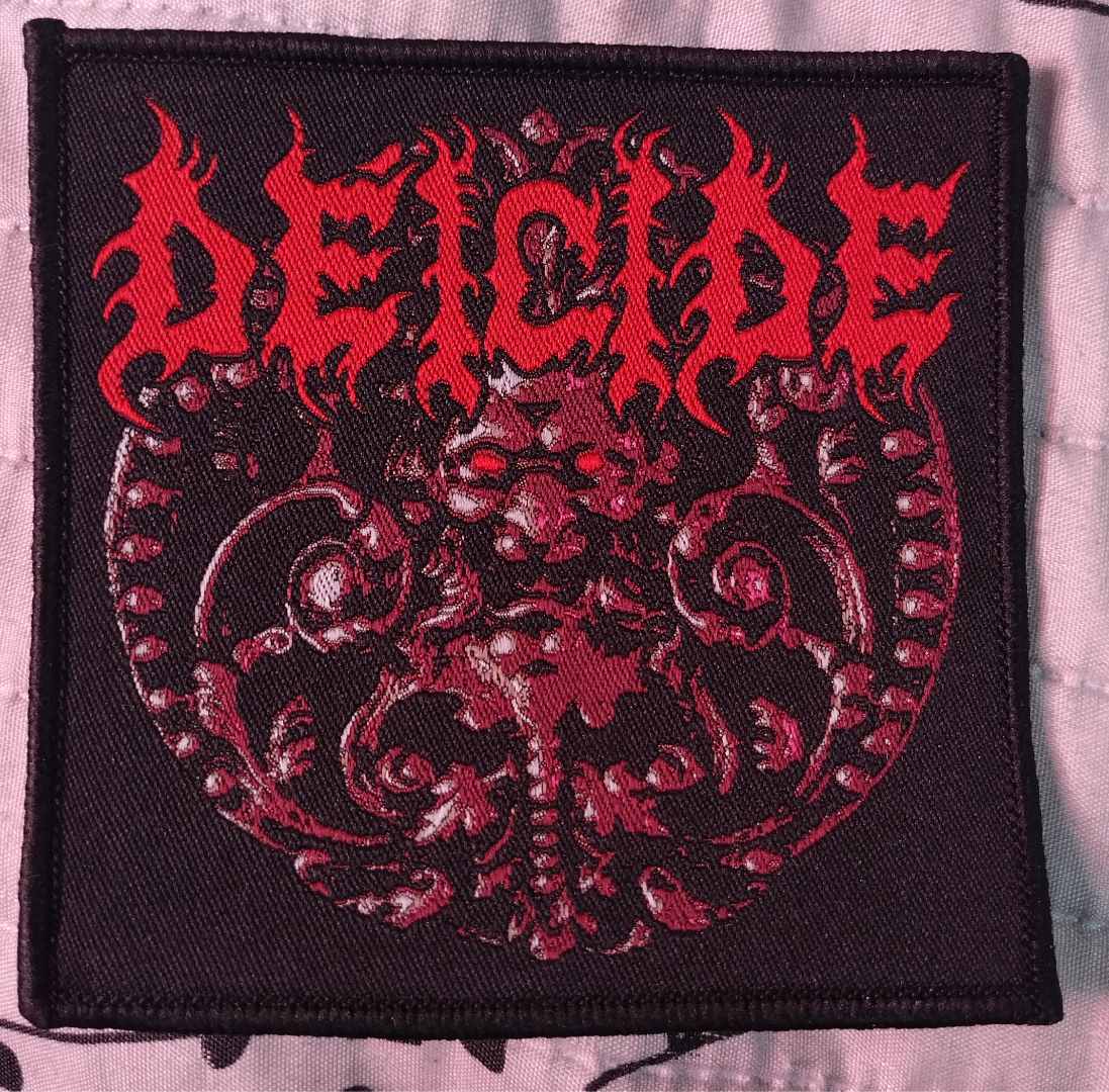 Deicide debut album Woven Patch