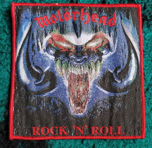 Motorhead rock n roll Woven Patch