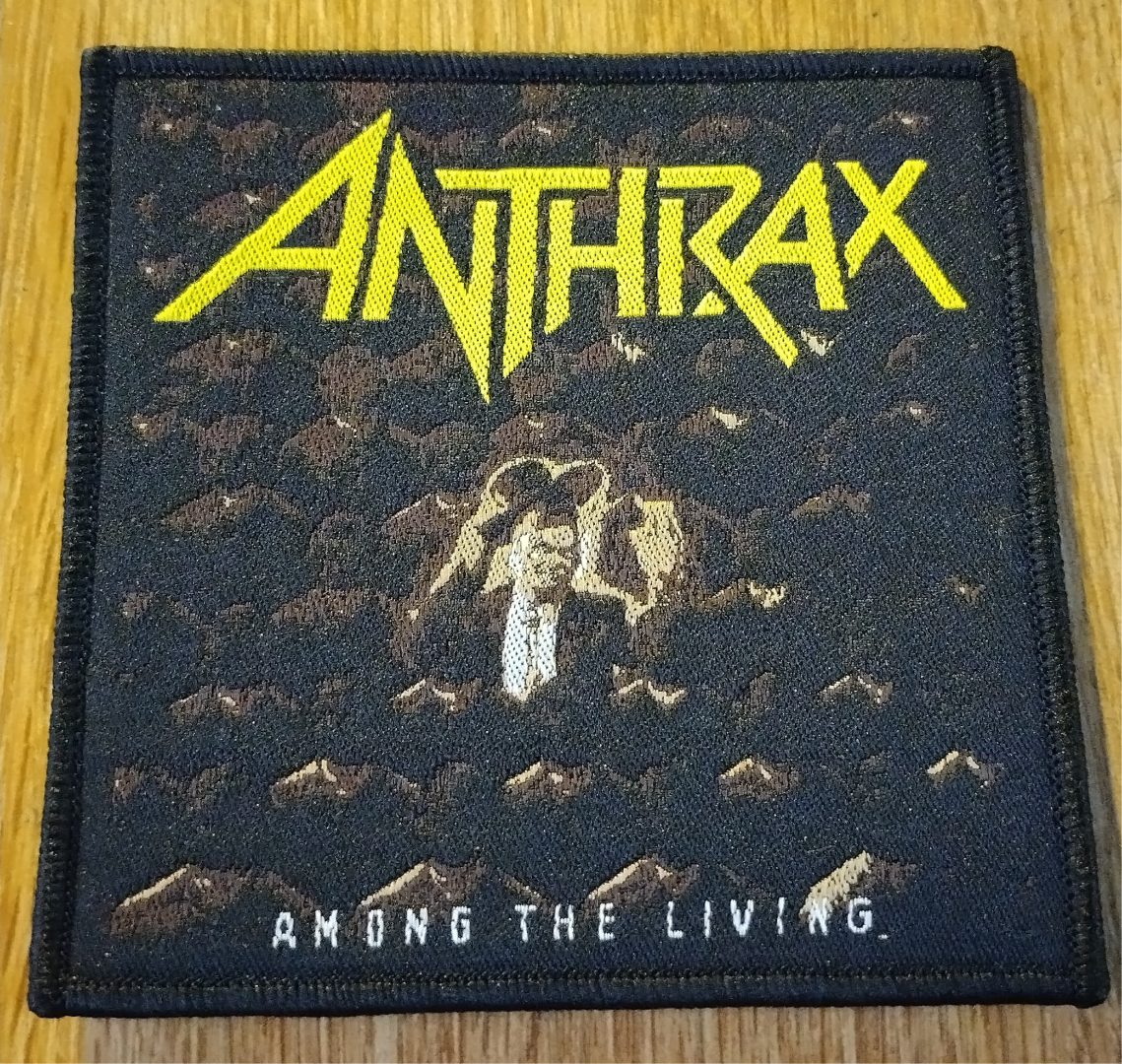 Anthrax among the living Woven Patch