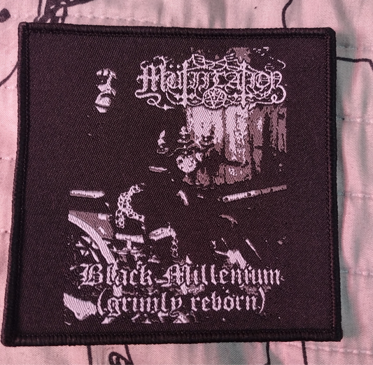 Mutiilation Black millenium Woven Patch