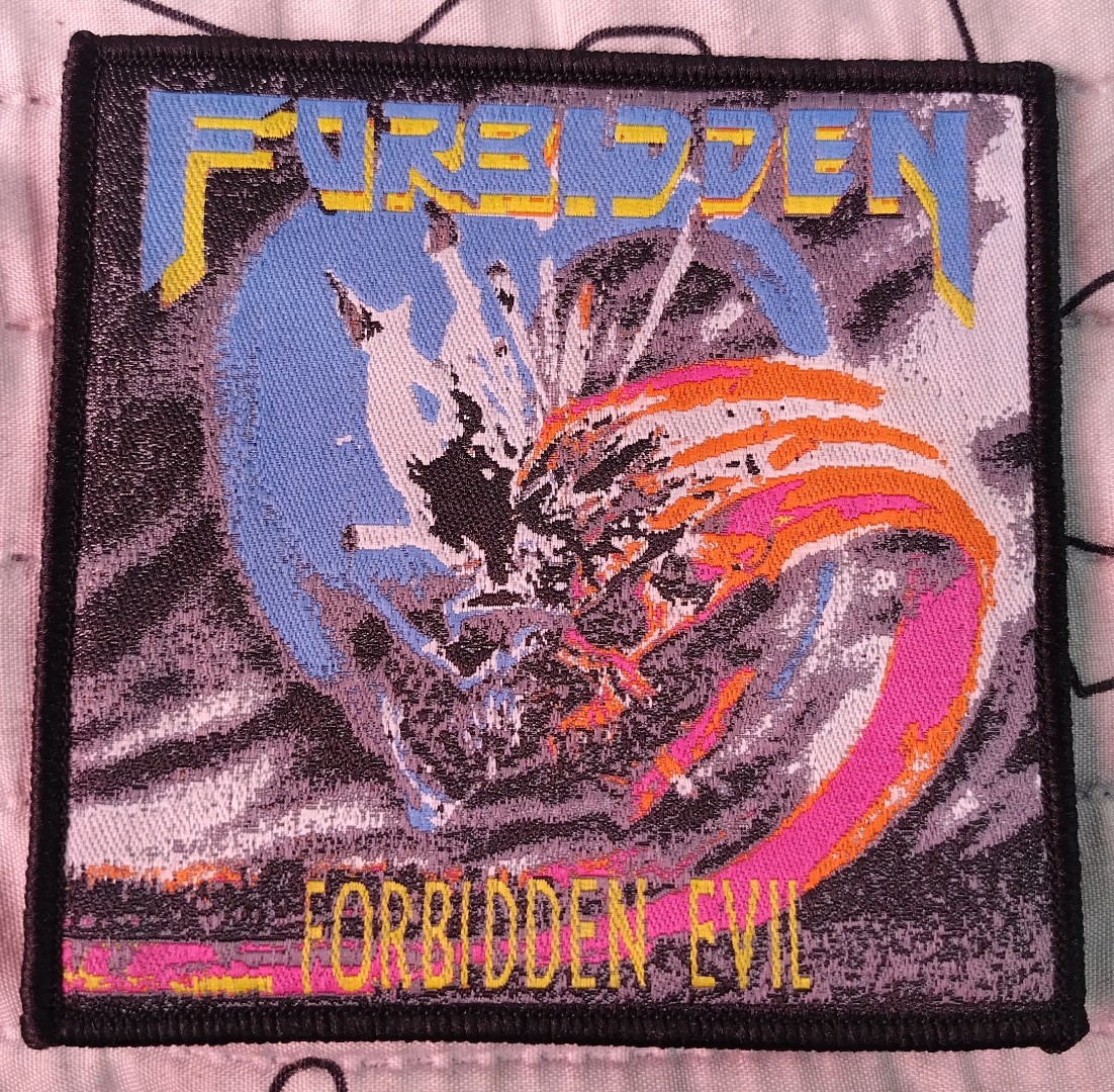 Forbidden forbidden evil Woven Patch