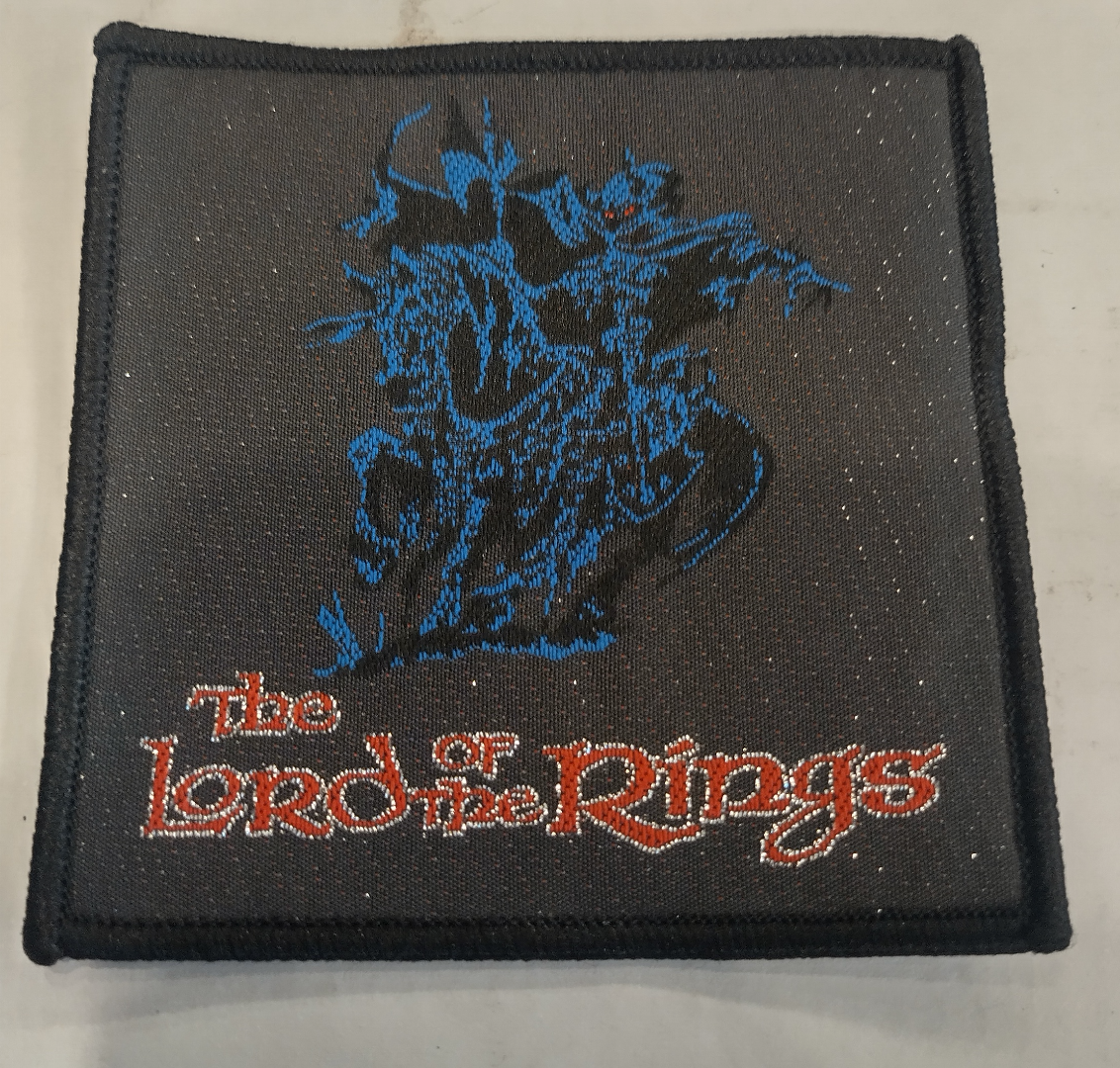 The Lord of the Rings Black border Woven Patch