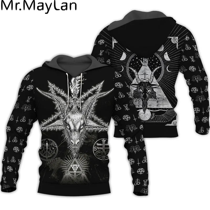 Satanic Hoodie or Crewneck