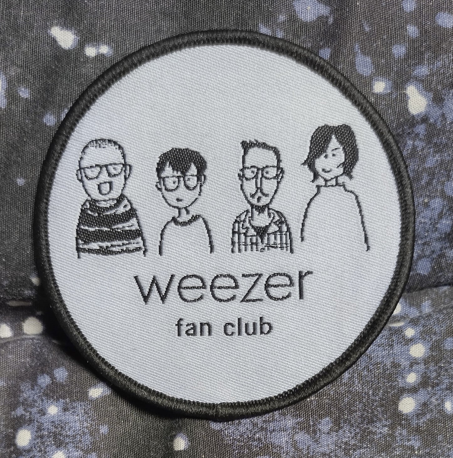 Weezer Fan Club Woven Patch