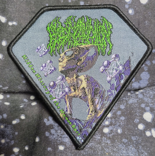 Blood Incantation Hidden history of the human race Woven Patch