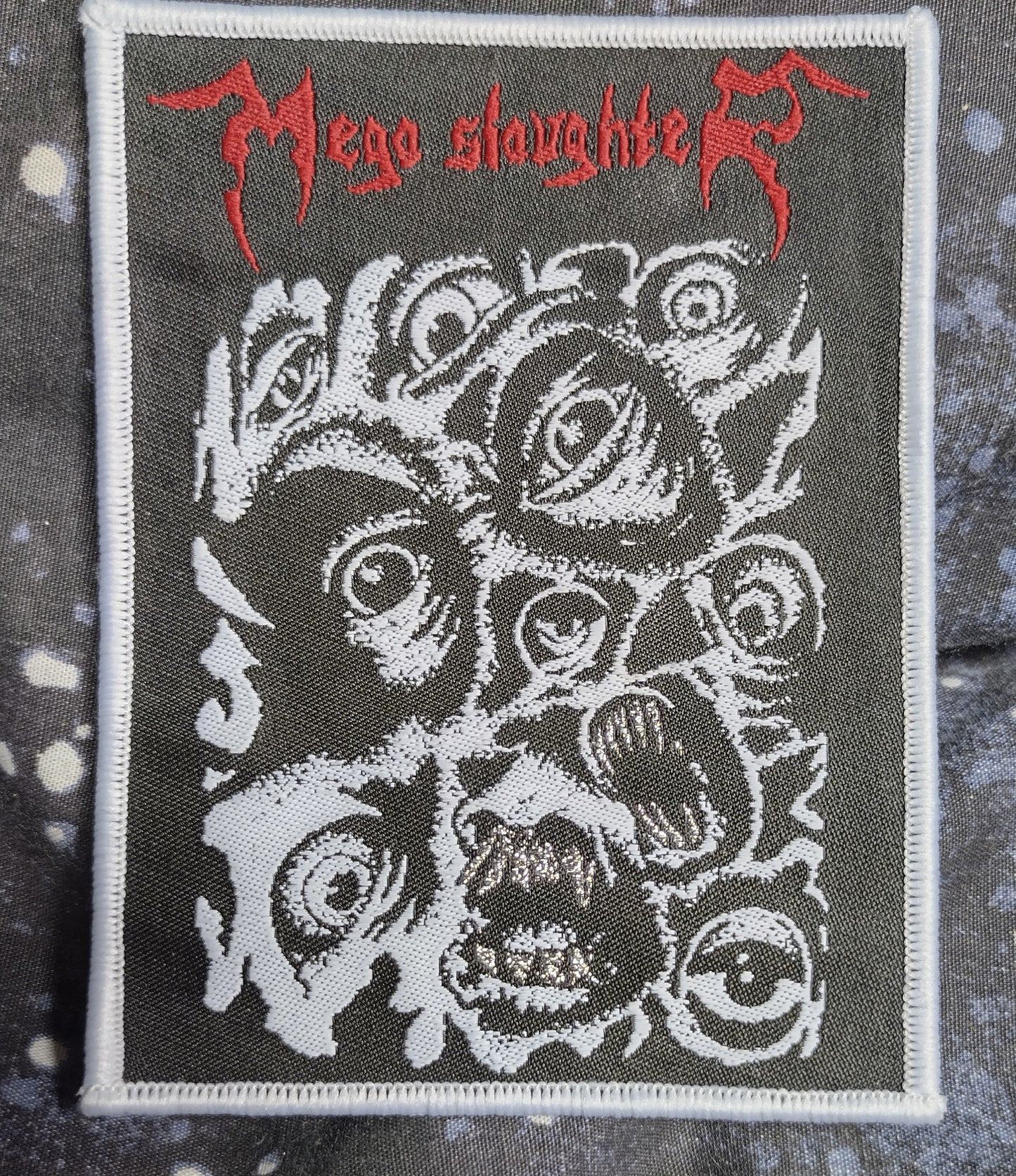 Mega Slaughter Demo 91 Woven Patch