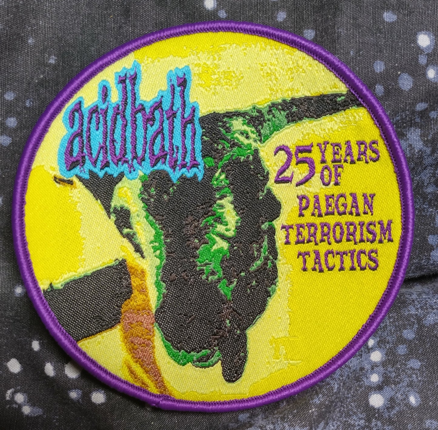 Acid Bath 25yrs Woven Patch