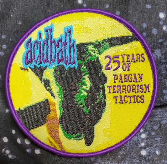 Acid Bath 25yrs Woven Patch