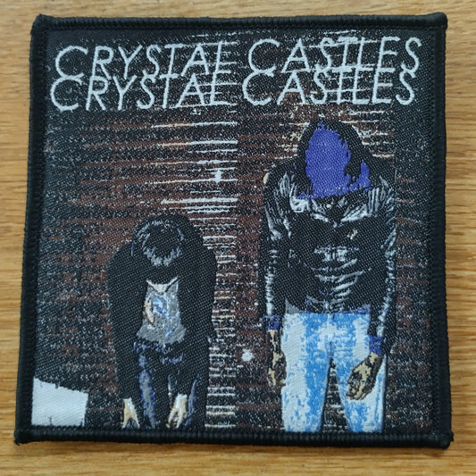 Crystal Castles Woven Patch