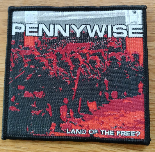 Pennywise Land of the free Woven Patch