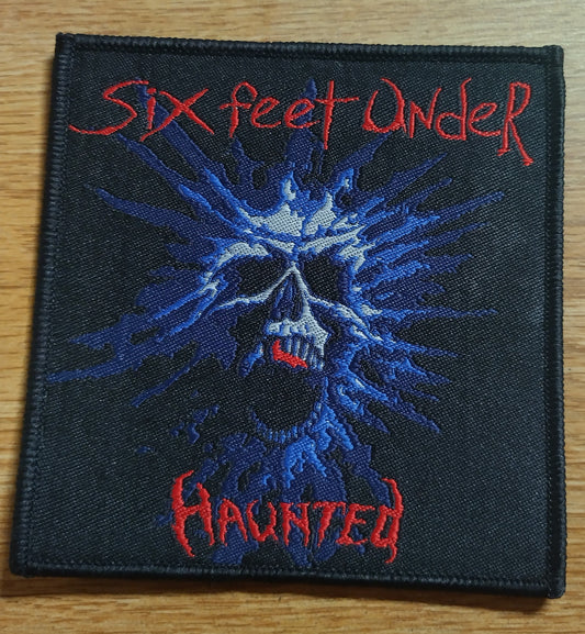 Six Feet Under Haunted Woven Patch