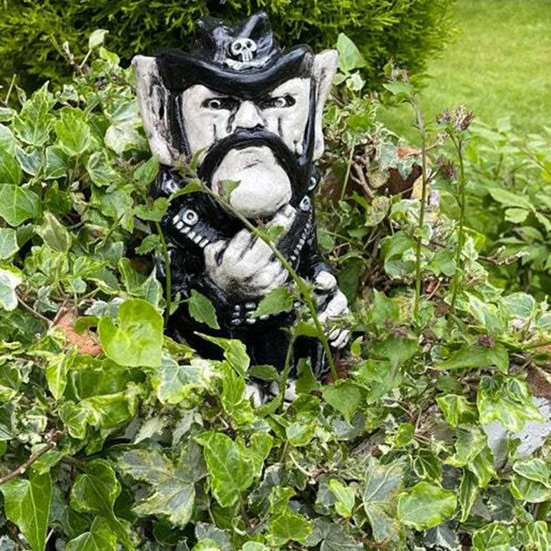 Lemmy Motorhead Garden Gnome