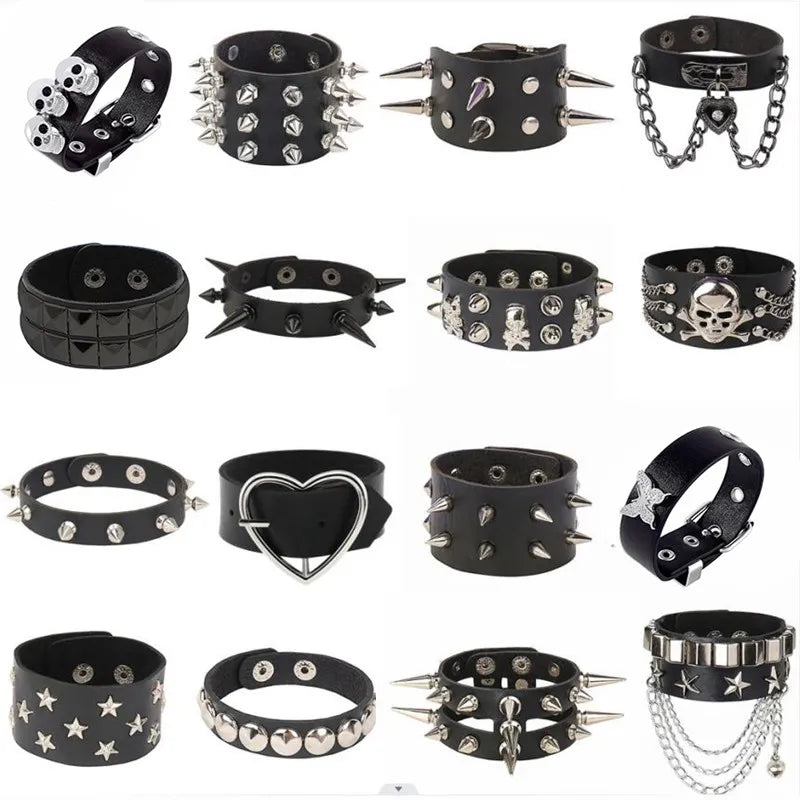 Spiked Bracelet's, Studded Bracelet's and choker's