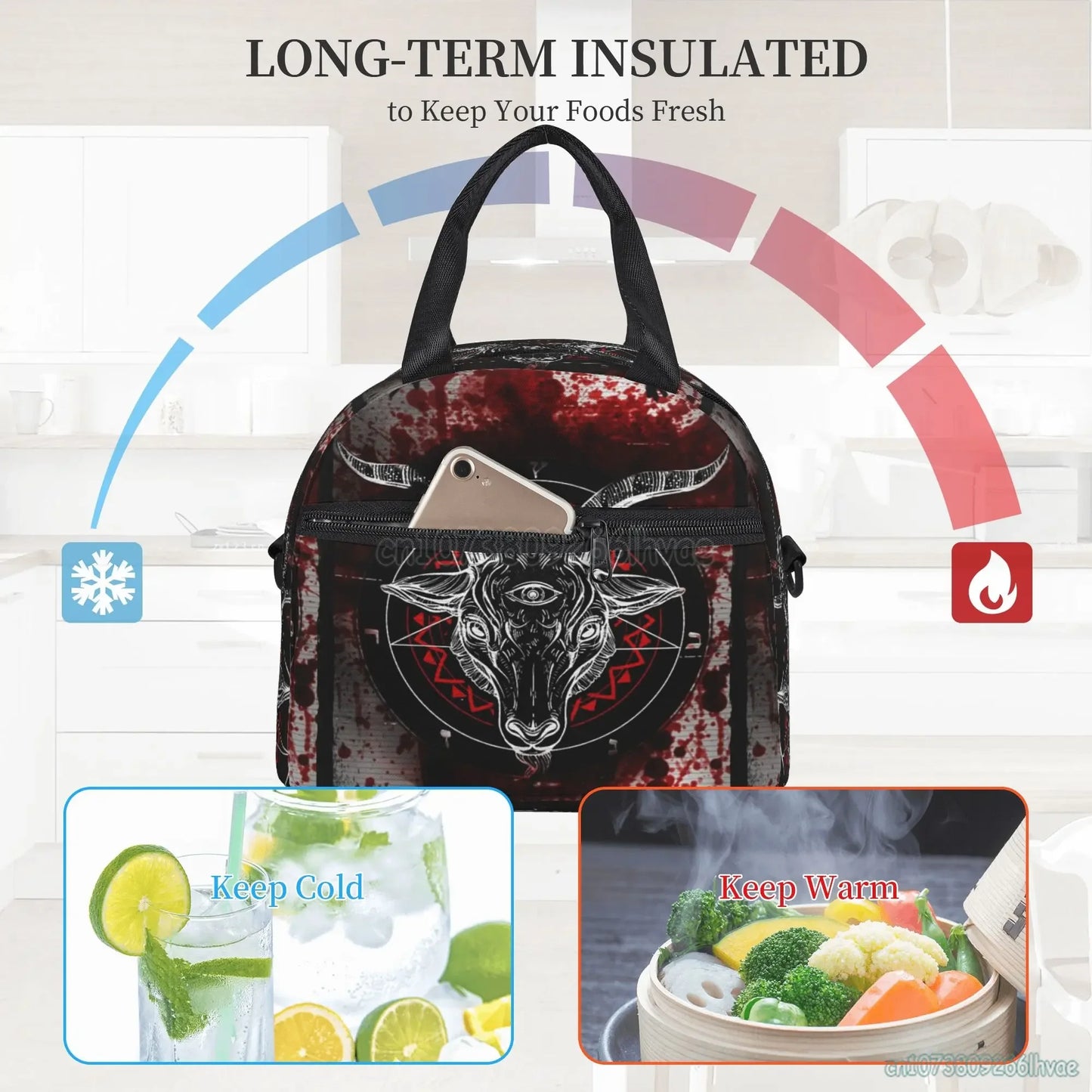 Baphomet Lunch Bags