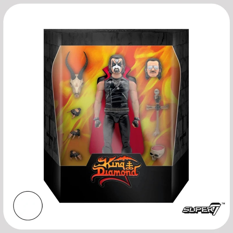 SUPER7 King Diamond Mercyful Fate Action Figure