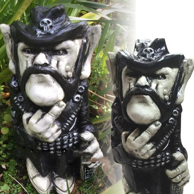 Lemmy Motorhead Garden Gnome